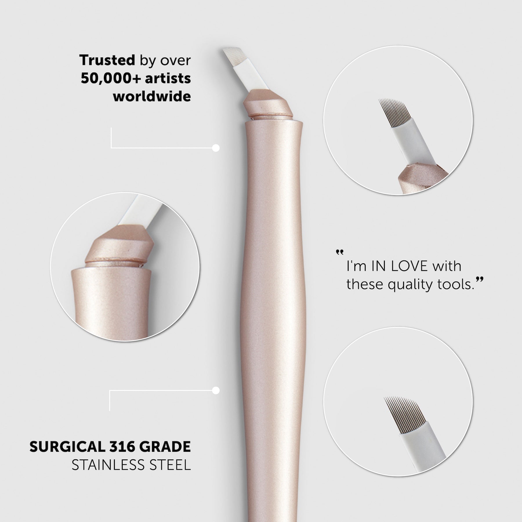 16 Curved Nano Microblade