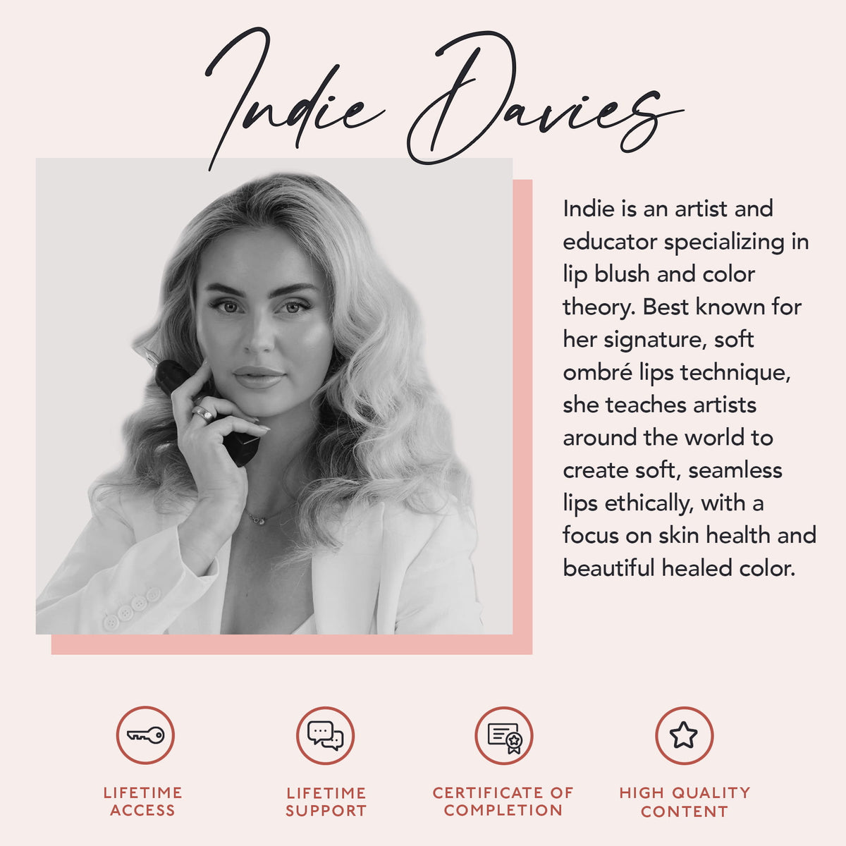 The Velvet Touch: Advanced Ombré Lips by Indie Davies