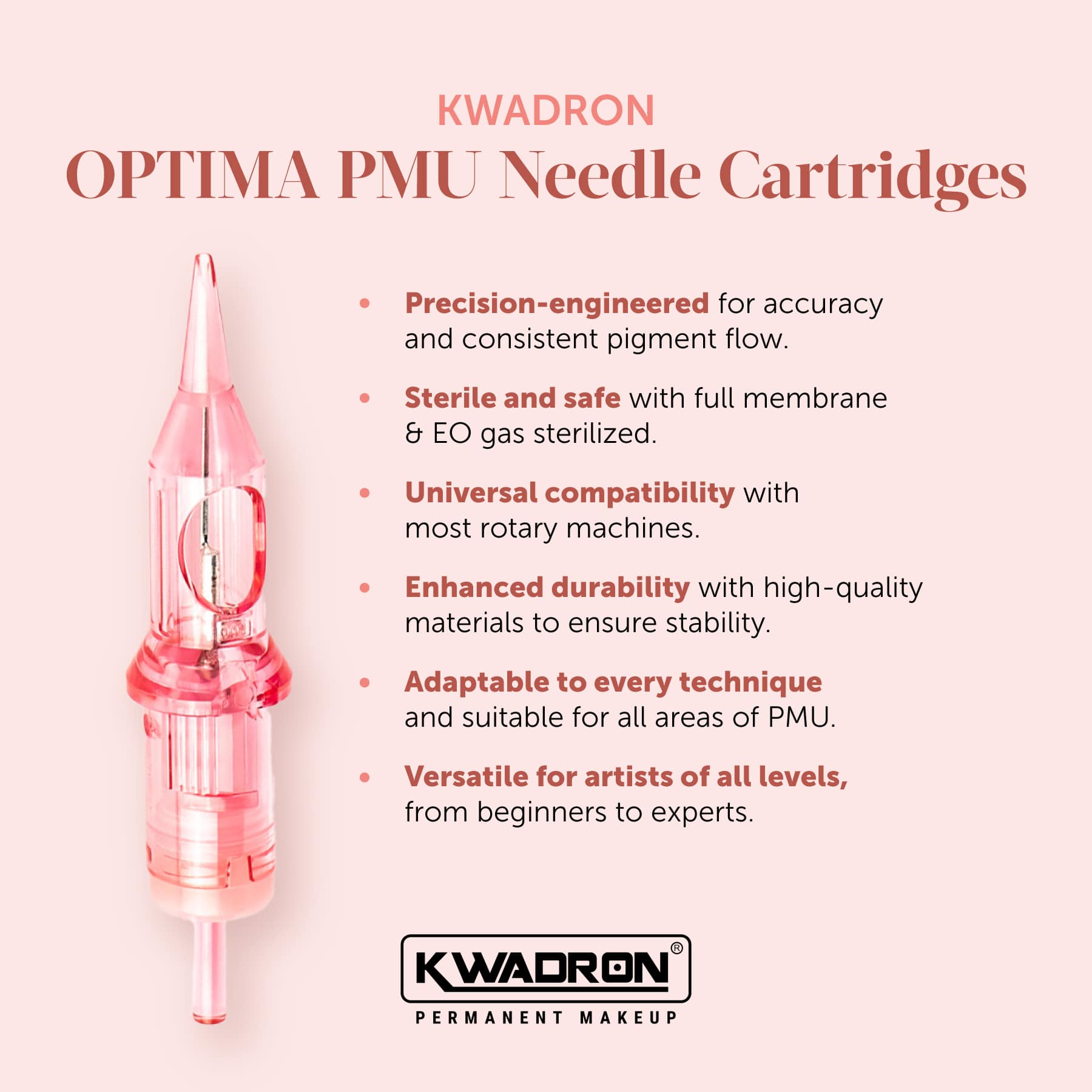 KWADRON® Optima PMU Needle Cartridges