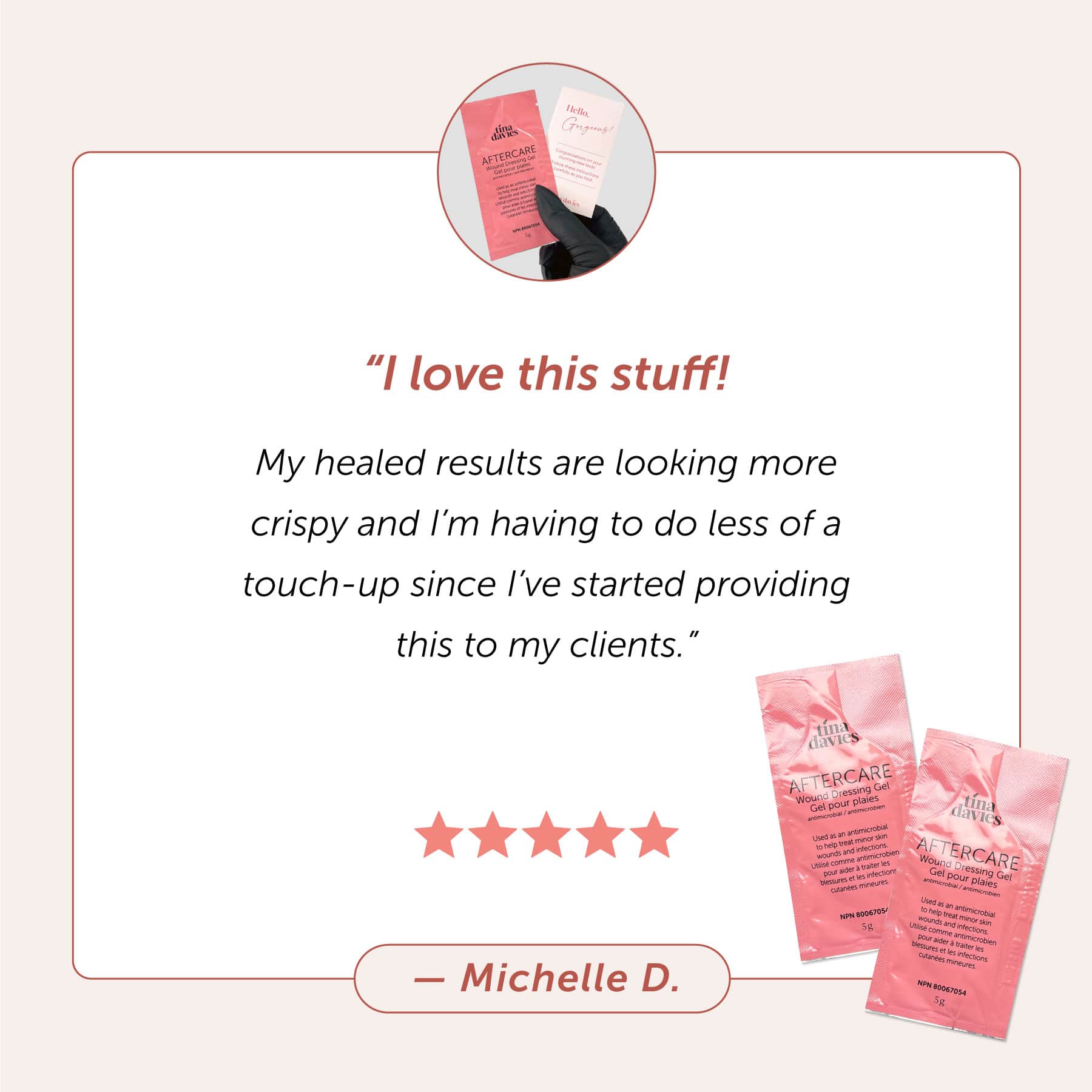 Aftercare Healing Gel