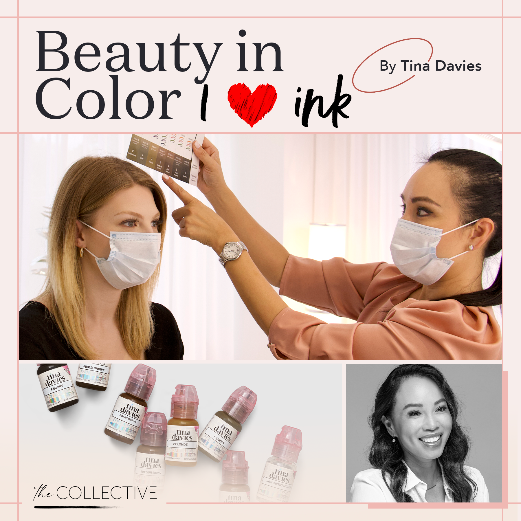 Beauty In Color I ❤️ INK by Tina Davies